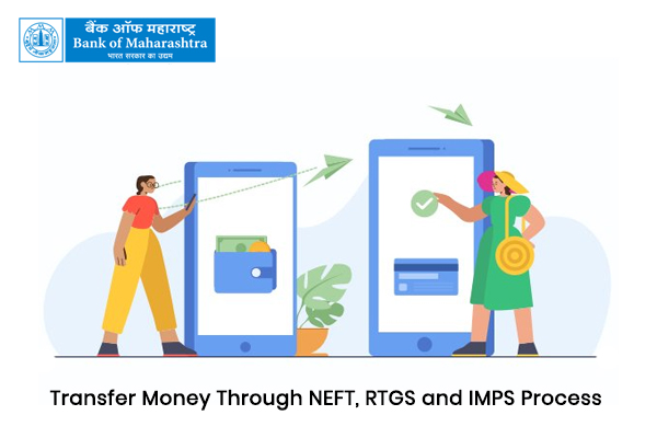 How to Transfer Money Through the Bank of Maharashtra NEFT, RTGS & IMPS process?